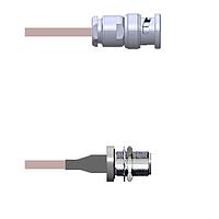 Amphenol Custom Cable Q-0J01T0005024i RF Cable Assemblies BNC-SP/N-SJB G316 24I