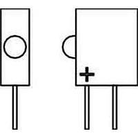 Đèn báo bảng mạch LED màu đỏ khuếch tán 5 vôn Dialight 555-2003F