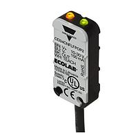 Cảm biến mức chất lỏng Cảm biến mức điện dung, Lắp đặt chìm, Chất lỏng gốc nước, Nguồn cấp 10-30VDC, Ngõ ra NPN, Thường mở, Cáp PVC, Vỏ 8 x 16 x 34 mm, ECOLAB, IP65, IP66, IP67, IP68 và IP69K Carlo Gavazzi CD34CNFLFNOP2