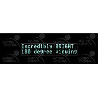 Matrix Orbital BVC2021-BK ມູດູນສະແດງຕົວອັກສອນ