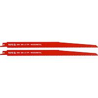 Bộ lưỡi cưa kiếm cắt gỗ có đinh và kim loại YATO YT-33935 (6TPI, 300mm)