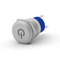 Công tắc nhấn AV19 SPL 3A POWER LOGO R&G 24V P&B 2316366-8