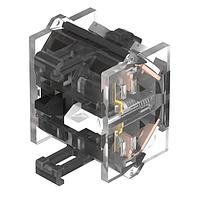 EAO 704.910.5 Switching Element Switching element slow-make T 1NC+1NO screw silver