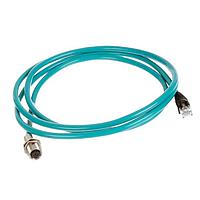 Molex 1300540021 Ethernet Cables / Networking Cables ULTRA-LOCK D-CODE M12 TO RJ45 2M