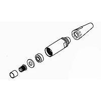 Bộ dụng cụ bộ chuyển đổi cáp, phích cắm 6 mm AMP Connectors - TE Connectivity 1828700-3