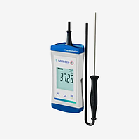 Senseca ECO 121-3-WPT2A Waterproof alarm thermometer with immersion probe (– 70.0 ... +250.0 °C (– 94.0 ... +482.0 °F))