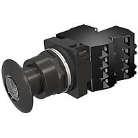 SIEMENS 52BP7EAU 推拉式 3位,NEMA4X,MTD,FV 120V,黑-透明,NCXLB-NC