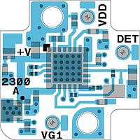 Quantic X-Microwave XM-D1U2-0404D-SP Bias Controller Active Bias Controllers, HMC980LP4E