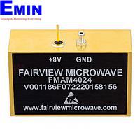 Fairview FMAM4024 WR-12 Waveguide Power Amplifier 80.5 GHz to 86.5 GHz Frequency Range With 20 dB Gain And 19 dBm Psat Using UG-387/U Flange