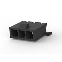 AMP Connectors - TE Connectivity 2-1445093-3 ヘッダー HDR VERT 3 POS 30 AU シングルロー