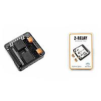 Mô-đun Rơ-le 2 Rơ-le 13.2 là mô-đun Rơ-le AC 2 kênh, hỗ trợ 250V/5A mỗi kênh M5Stack M124
