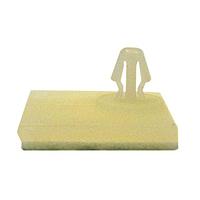 Chân đế keo dán 24 cái, chiều cao 0.120", đế lệch 0.6x0.6", phù hợp lỗ PCB 0.125" (0.6 x 0.6 x 0.12 inch) BusBoard Prototype Systems SA120x24