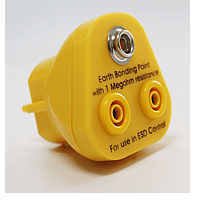 Phích cắm ESD kiểu EU Bosch Static BSC-H09 (EU 2 x Banana, 1 x Stud 10 mm)