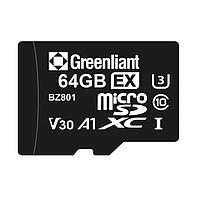 Thẻ MicroSD công nghiệp 64GB microSD (SLC 30K) V30 nhiệt độ cao Greenliant GLS93MR064G1-I-BZ808