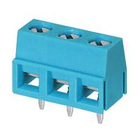 Khối đầu cuối cố định, loại vít, 5.08, ngang, 19 cực, CUI Blue, vít rãnh, gắn PCB Same Sky (formerly CUI Devices) TB006-508-19BE
