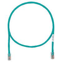 Panduit UTPCH5MGRY Cat 5e Copper Patch Cord, Cat 5e, Green UTP Cab