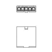 Adam Tech DMF-05-W-S-NE Plug Housing CONN PLUG HSG 5POS 4.20MM