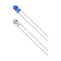 Đèn LED Đơn Sắc 3mm Đèn LED Lỗ Thông 467nm cho 12VDC VCC LTH3MM12VFR4600