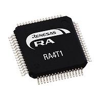 Renesas Electronics R7FA4T1B93CFM#BA0 MCUs MCU RA4T1 ARM CM33 100MHZ 128K/40K QFP64