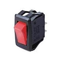 Shin Chin R13-205A3-01-BRR-N1 ロッカースイッチ ROCKER SWITCH 2P SPST ON-OFF