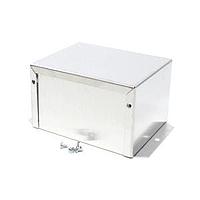 Hammond Manufacturing 1411FBLU Utility Utility Enclosure - 5.0 x 4.0 x 3.0" - Unfinished Aluminum w /Flanges
