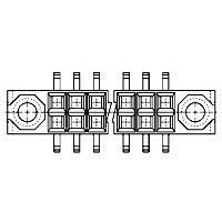 Bộ Đế 26 MODIV VERT DR 100CL/SFMNT Nanonics - TE Connectivity 534286-9