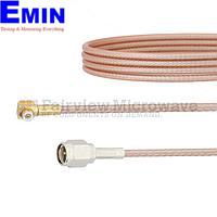 Cáp Snap-On RA MMBX Plug - SMA Male Fairview FMCA1420 ( RG316 Coax; 3 GHz )