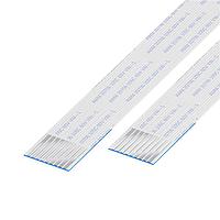 GCT (Global Connector Technology) 10-09-A-0254-C-4-08-4-T FFC / FPC Jumper Cables 1mm Pitch FlatFlexCable, 9Contact, Conductor SameSide, Len254mm/10in, Tin Plt