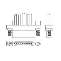 Cáp I/O SSM009PC2DC012N WDUALOBE Raychem - TE Connectivity 6-1589455-3