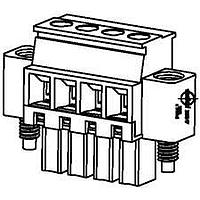 Molex 39517-7006 Plugs 3.81MM EURO PLUG VER VERT ME RWE GRN 6CKT