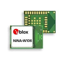 Mô-đun Đa giao thức ESP32, 802.11bgn+BT, anten PCB, CPU mở u-blox NINA-W106-00B