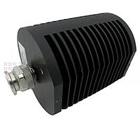 Fairview SA18T25W-10 10 dB Fixed Attenuator TNC Male To TNC Female Up To 18 GHz Rated To 25 Watts With Black Aluminum Heatsink Body