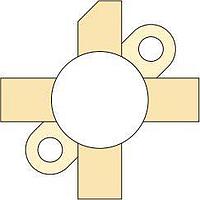 MOSFET Công Suất RF MOSFET RF (VDMOS) 170 V 150 W 175 MHz M174 Microchip Technology VRF151