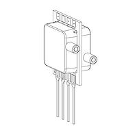 Amphenol All Sensors DLLR-L30G-E1NS-C-NAV7 ボードマウント圧力センサー 0-30 in H2O DP 同一非バーブ付き SIP 17ビット