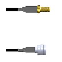 Amphenol Custom Cable Q-2Z0550008007i RF Cable Assemblies SMA-SJ/TNC-SP RG58 7I