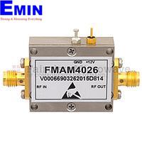 Fairview FMAM4026 Medium Power Amplifier at 1 Watt P1dB Operating From 820 MHz to 960 MHz with 15 dB Gain, 46 dBm IP3 and SMA