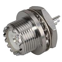 Đầu nối UHF thẳng gắn bảng cái (f) HUBER+SUHNER 22_UHF-0-0-1/033_-E