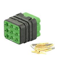 Đầu nối mô-đun - Mô-đun MQuick nhấn kéo, không kín, với tiếp điểm cắm cái bấm crimps Eaton Souriau-Sunbank 8MQ2M0936PD