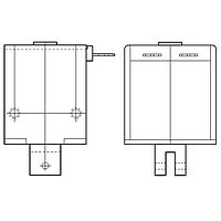 Ledex B22-2-M-36 박스 프레임 AC 작동