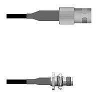 Amphenol Custom Cable Q-0904K0008011i RF Cable Assemblies BNC-SJ/TNC-SJ RG58 11I