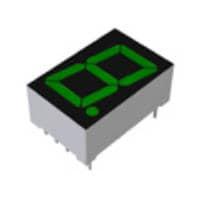 Màn hình LED LED #1 CHỮ SỐ HIỂN THỊ .6" CC XANH LÁ ROHM Semiconductor LA-601ML