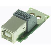 Yamaichi Electronics Y-ConUSB-PCB-21 USB 타입 B 커넥터 Y-콘 USB TYP B 잭 W/PCB 터미널