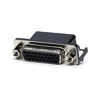 Amphenol CONEC DLH2XS8AK42X High Density D-Sub Connectors 26P F HD R/A .350