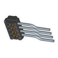 Vỏ Đế Cắm 2mm MT REC 2P XÁM Alcoswitch - TE Connectivity 2-179694-2