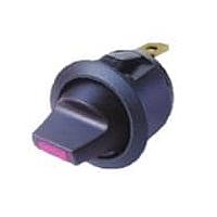 Shin Chin R13-112LP-02-BBR-N1 ロッカースイッチ SPST 赤色 点灯 ロッカースイッチ