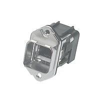 Đầu nối công nghiệp HAN PP RJ45 kim loại 90 độ WDF HARTING 09352260311