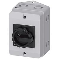 SIEMENS 3LD22642TD510AE2 로터리 메인/비상 정지 스위치 32A/690V 400V/11.5KW