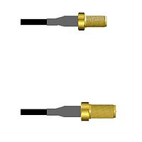 Amphenol Custom Cable Q-2V0710003024i RF Cable Assemblies SMA-SJ/SMA-SJ G174 24I