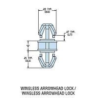 Dải khoảng cách mét HDLSP2-03M V-0 TỰ NHIÊN Heyco 10533F
