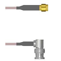 Amphenol Custom Cable Q-6800D0005008i RF Cable Assemblies SMA-SP/BNC-RP G316 8I